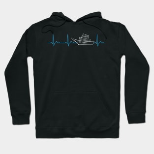 Cruise Heartbeat For Vacationers On A Cruise Hoodie